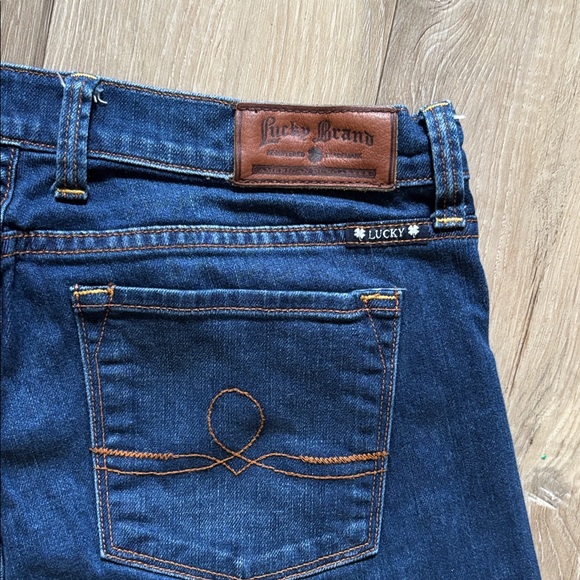 12/31 Regular Lucky Brand Sofia Boot Blue Women's Jeans - Picture 8 of 10